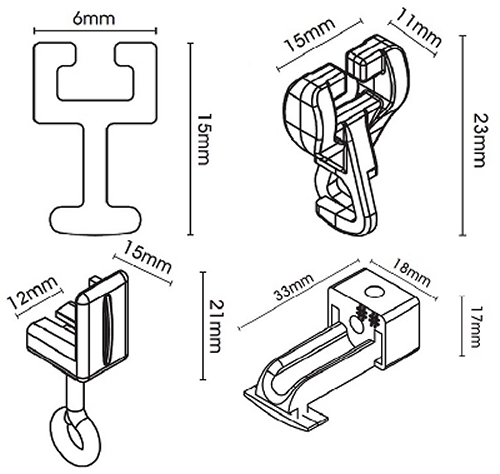 Swish Nylonglyde Spare Parts