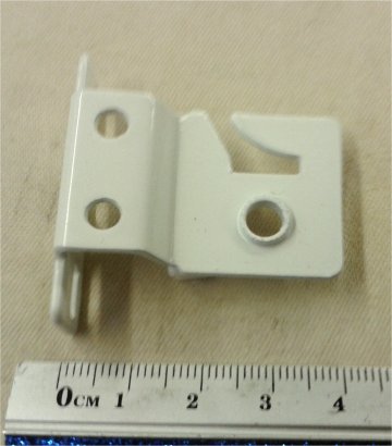 Spring Roller Standard Bracket White per pair