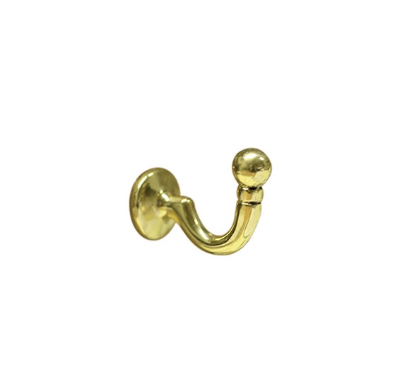 Small 28mm Ball End Hook Brass each