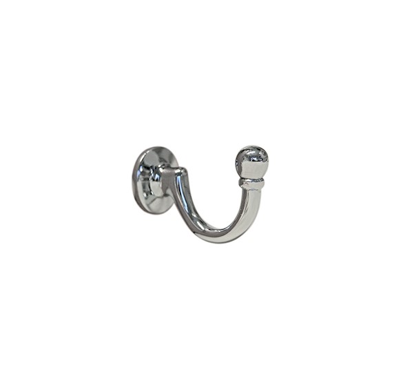 Small 28mm Ball End Hook Chrome each